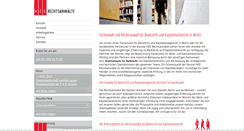 Desktop Screenshot of hee-rechtsanwaelte.de